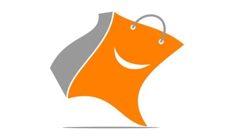 Smile Shop Template Stock-Illustration