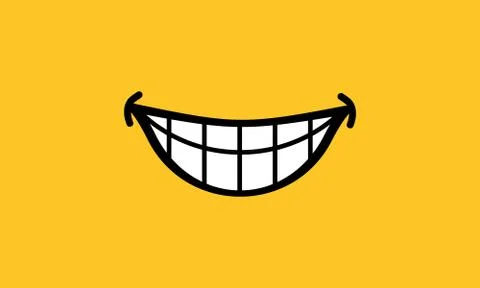 Smile vector icon, happy emotion. Vector on isolated background. EPS 10. Stock Illustration