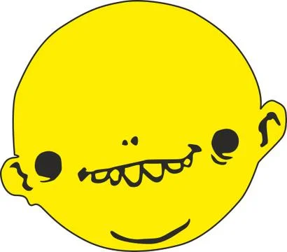 Smile vector Stock Illustration