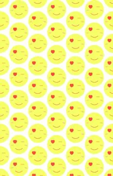 Smile wall 1 Stock Illustration