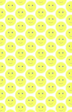 Smile wall 3 Stock Illustration