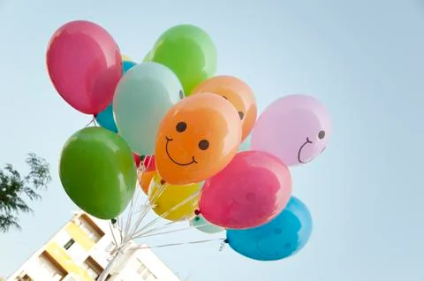 Smiles in sky Stock Photos