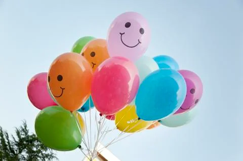 Smiles in sky Stock Photos