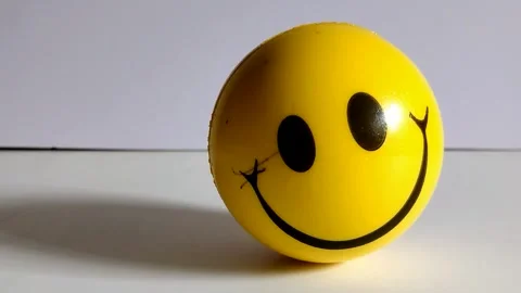 Smiley ball Stock Footage 281858496