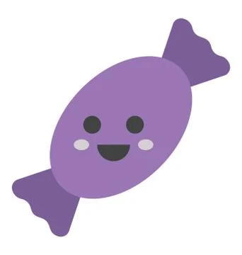 Smiley Candy Vector Stock Illustration