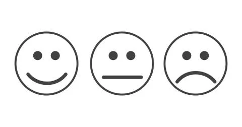 Smiley emoticons icon Stock-Illustration