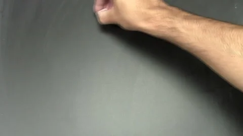 Smiley face on chalkboard - HD Stock Footage 5310186