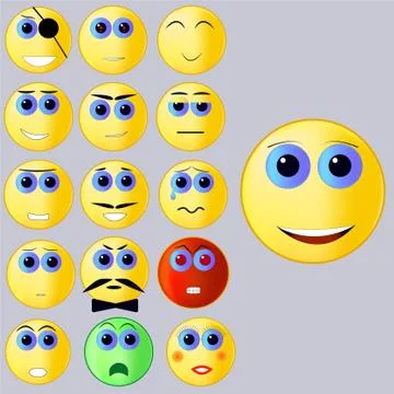 Smiley face Stock Illustration