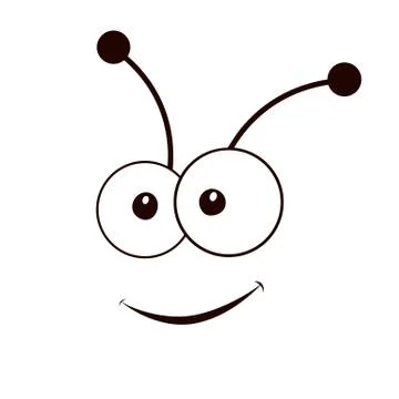 Smiley face. Vector illustration. Stock Illustration