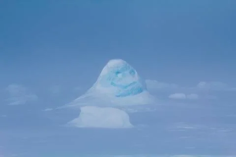 Smiley on ice Foto stock