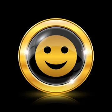 Smiley icon Stock Illustration