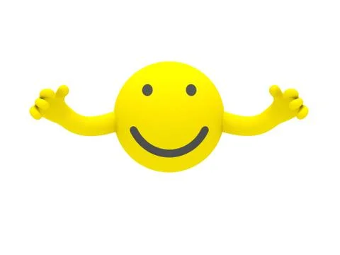 The smiley Stock Illustration
