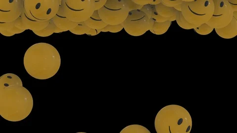 Smiley Transition Background Stock Footage 100535733