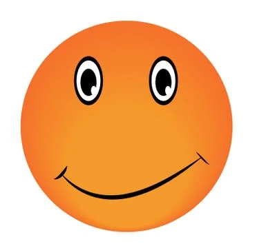 Smiley Vector happy face Stock Illustration