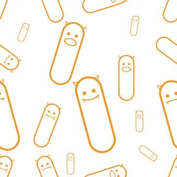 Smiley wallpaper Stock Illustration