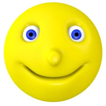The smilie smiles Stock Illustration