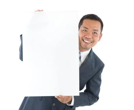 Smiling asian man Stock Photos