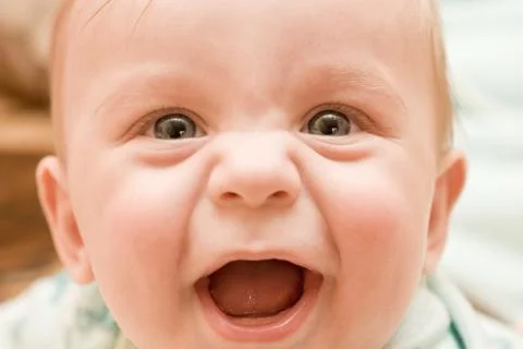 Smiling baby Stock Photos