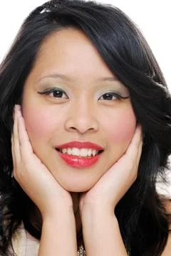 Smiling beauty Stock Photos