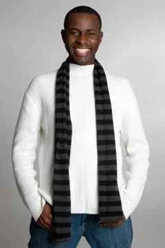 Smiling black man Stock Photos