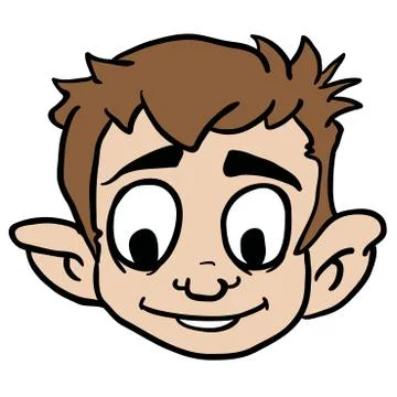 Smiling boy Stock Illustration