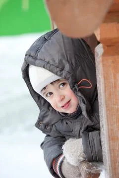 Smiling boy Foto stock