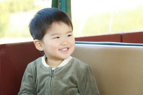 Smiling boy Foto stock