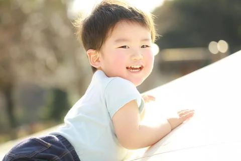 Smiling boy Stock Photos