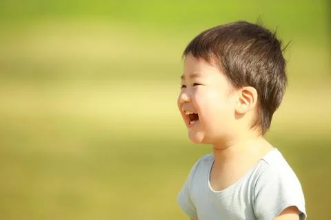 Smiling boy Foto stock