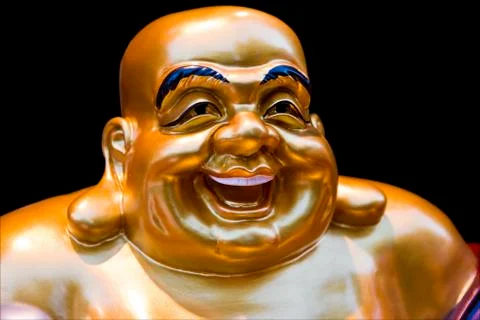 Smiling buddha Stock Photos