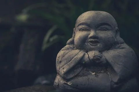 The smiling buddha Stock Photos