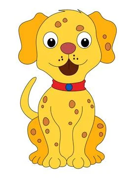 Smiling cat on white background Illustrazione stock