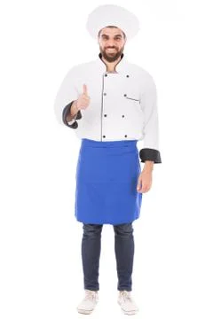 Smiling chef Stock Photos