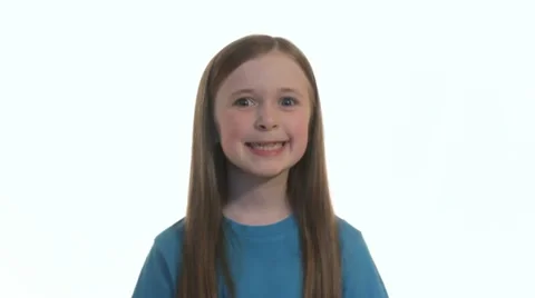 Smiling child Stock Footage 22637198