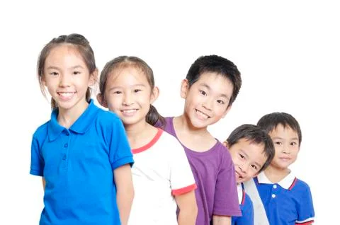 Smiling children Stock Photos