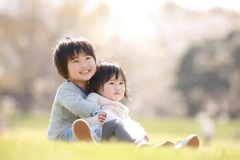 Smiling children Stock Photos