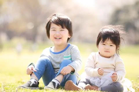 Smiling children Stock Photos