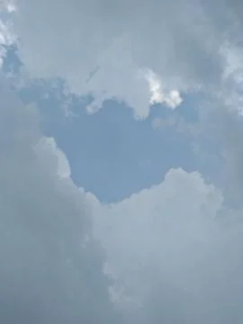Smiling cloud Foto stock