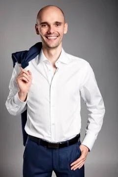 Smiling Confident Man Stock Photos