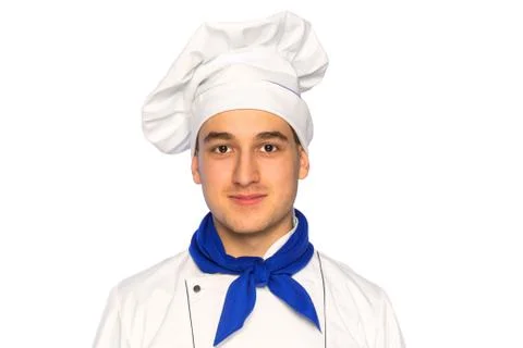 Smiling cook chef Stock Photos