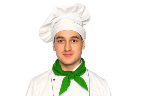 Smiling cook chef Stock Photos