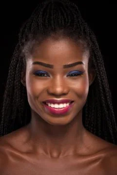 Smiling dark Stock Photos