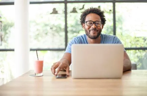 Smiling Designer Stock-Fotos