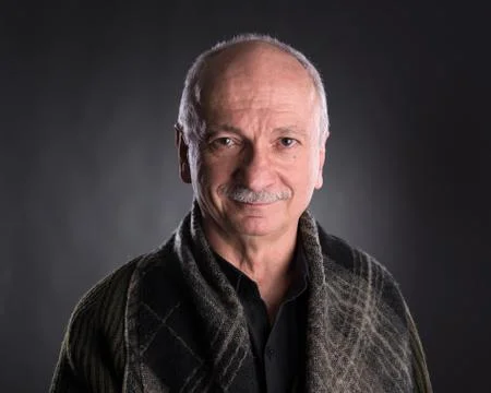 Smiling elderly man Stock Photos