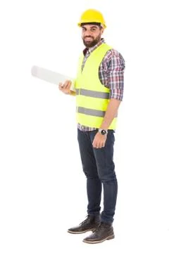 Smiling engineer Stock Photos