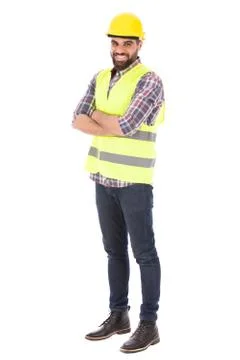 Smiling engineer Stock Photos