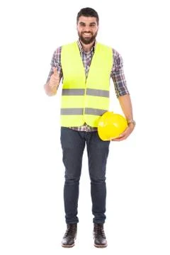 Smiling engineer Stock Photos