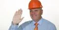 Smiling Engineer Portrait Welcome Salute Technician Trustfully Hello Expression 4k or 4k+ Resolution