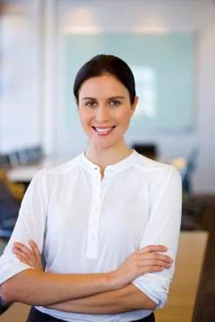 Smiling executive Stock Photos