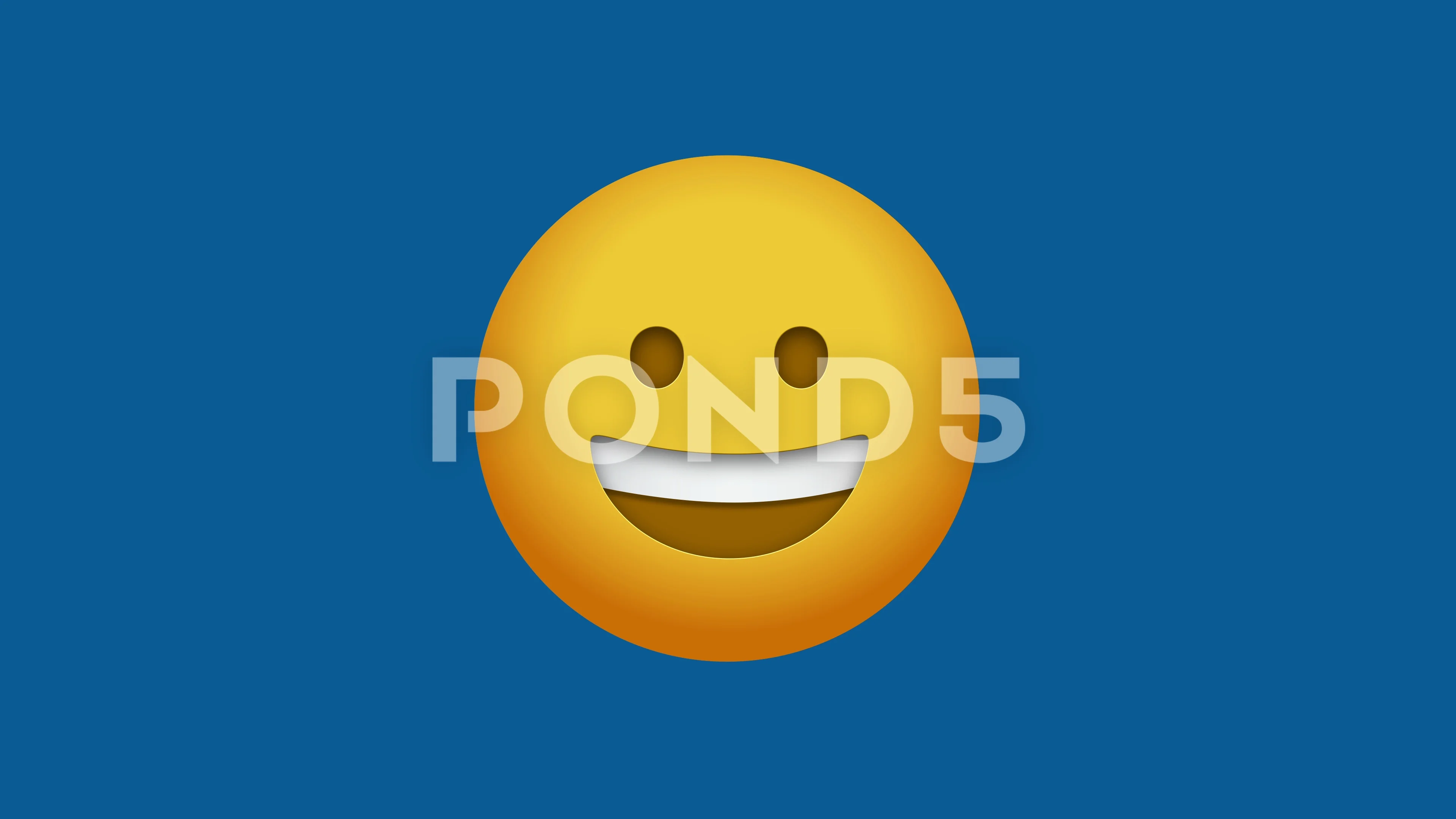 happy smiley face animation